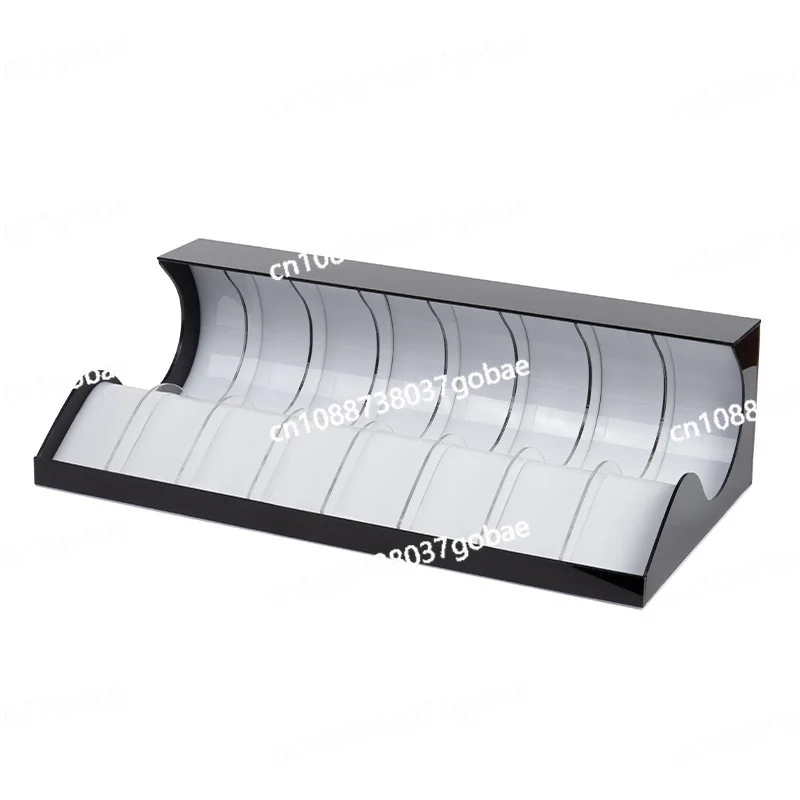 

Акриловый двухслойный поясной ящик для хранения, прозрачная полка, подставка для ремня для специальных магазинов