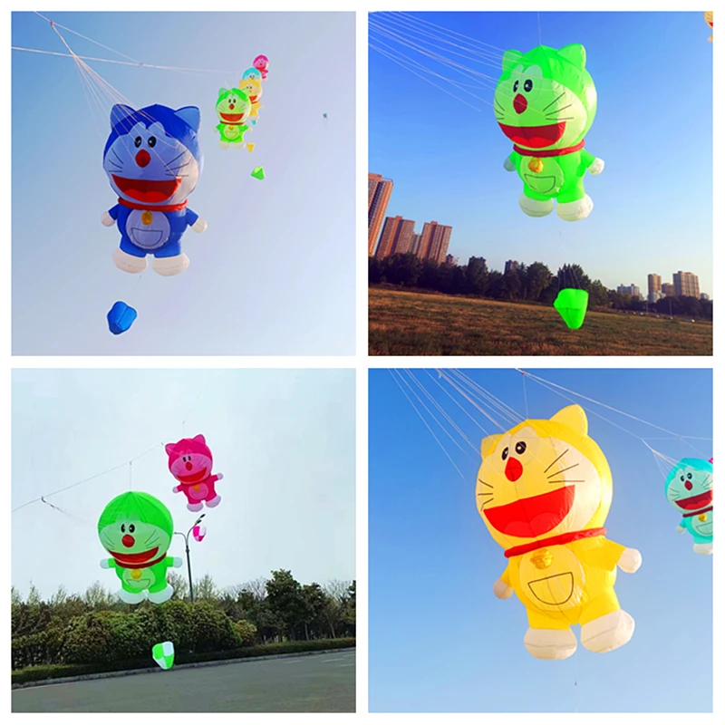 

Free Shipping inflatable kite pendant flying soft kite windsocks kites ripstop fabric programmable toys rebel winter in the sky