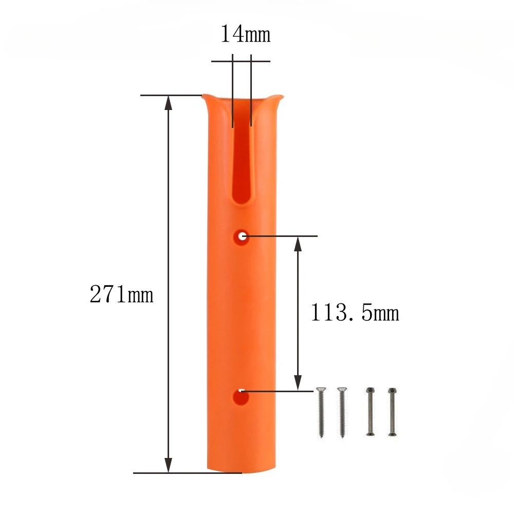 Portable Fishing Rod Rack, Lightweight Durable Pole Holder Bracket, Universal Rod Socket for Boat Fishing Tackle Accessories