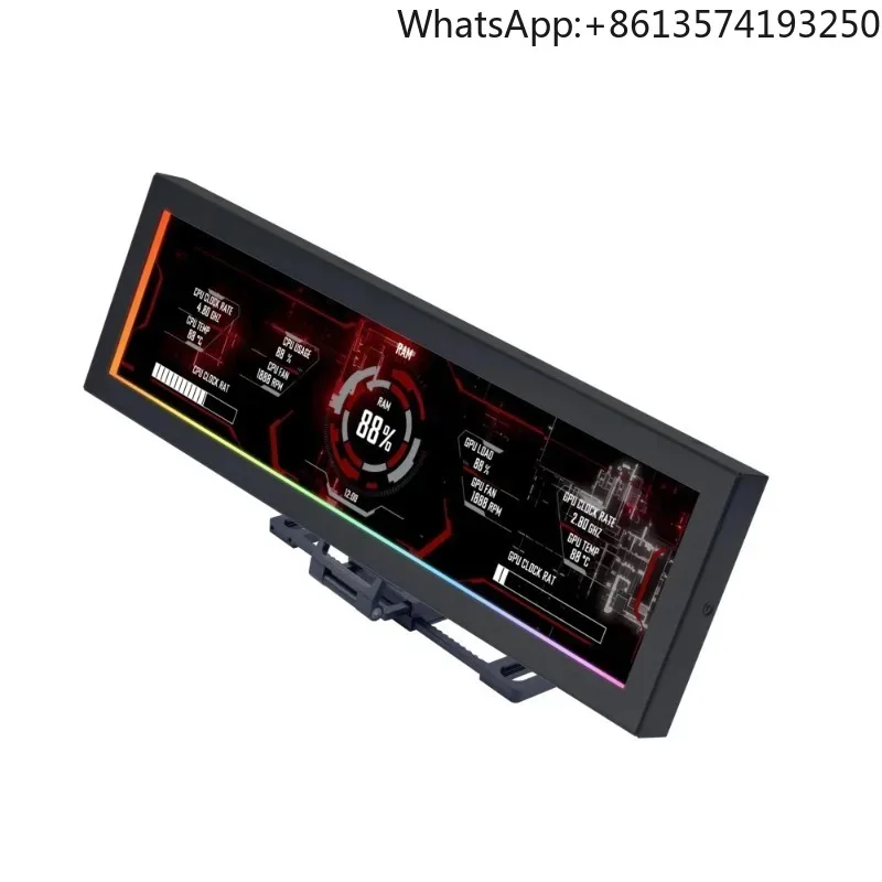 【Best-selling】Lian-Li 8.8 Inch Universal Screen 1920x480 Resolution IPS LCD Display For PC Case