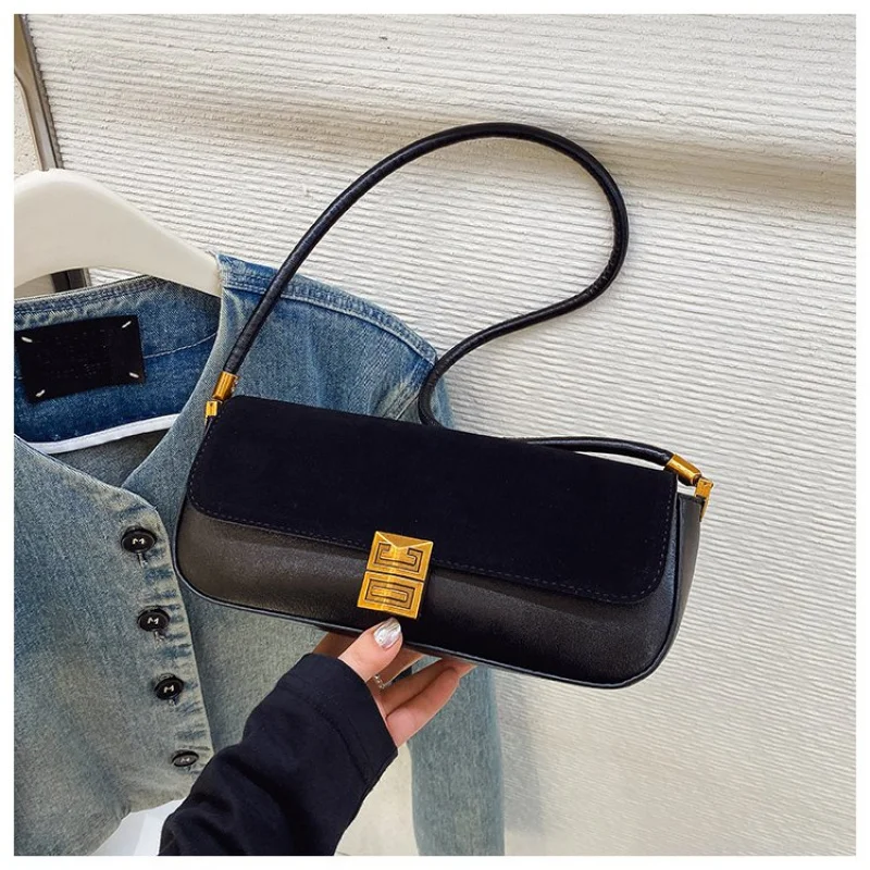 

2025 New High-end Luxury Brand Ladies Leather Shoulder Bag Famous Designer Simple Paris Vintage Fashionable Vibe​