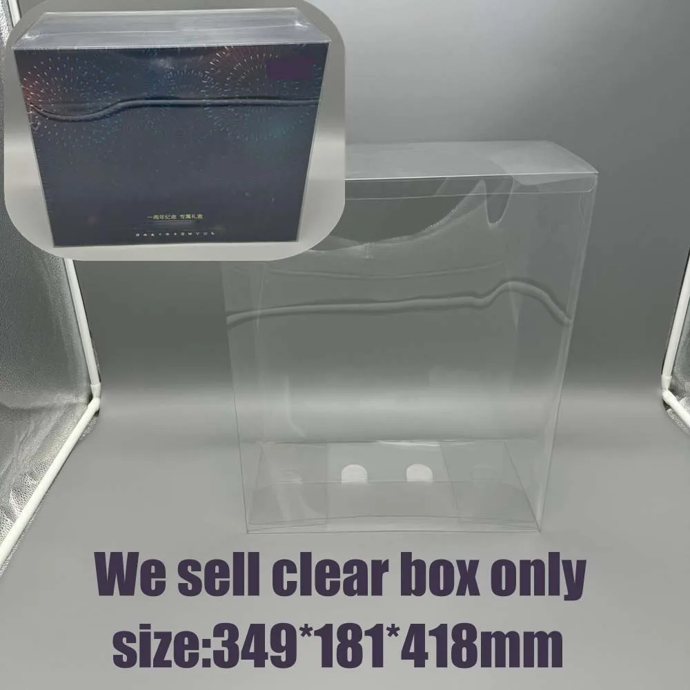 

For PTCG TCG 1st Anniv Chinese Gift Box Clear Collection Display Storage Case box