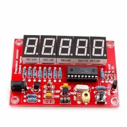 DIY Kits 1Hz-50MHz Frequency Crystal Oscillator Frequency Meter Digital LED Tester Meter frequency meter digital
