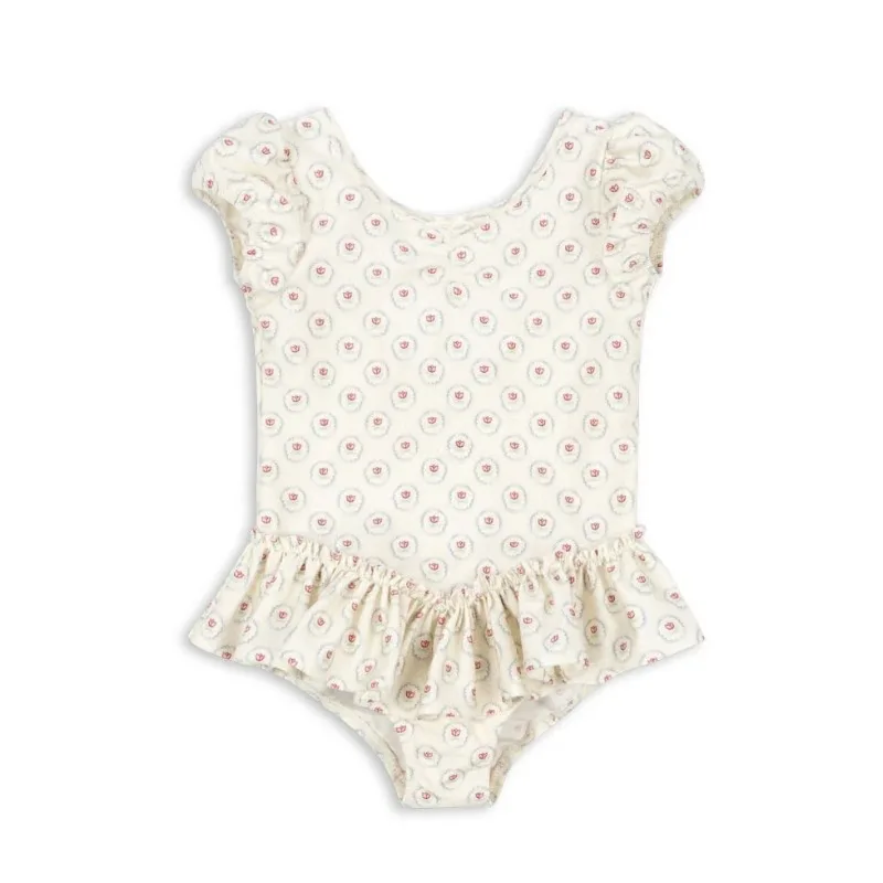 Girls Swimsuits Love Flower One-piece Swimsuit  Girl Cute Bikini Set  Kids Beach Swimwear Two-piece  Baby Swimwears