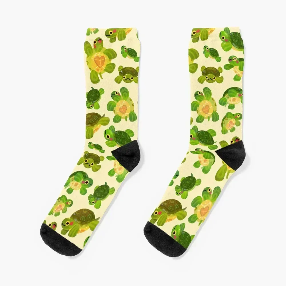 Red-eared slider Socks heated cotton japanese fashion Socks Man Women's