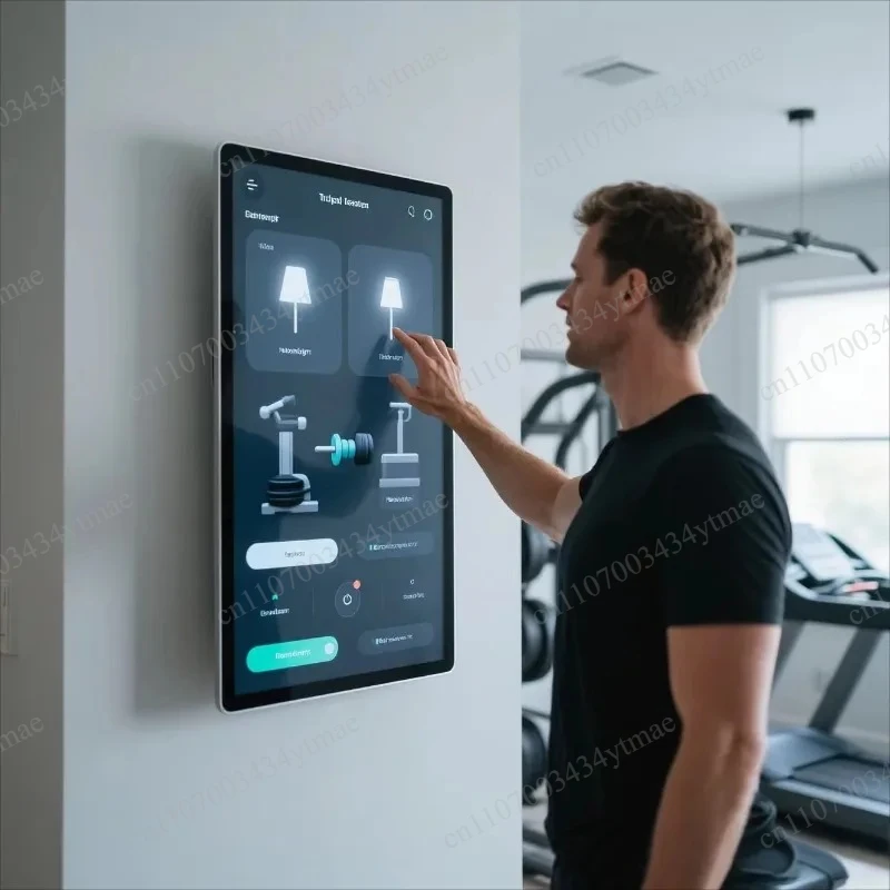 21.5 23.6 24 32 Inch Capacitive Touch All In One Digital Signage Wall Mount LCD Advertising Display Android Windows Optional