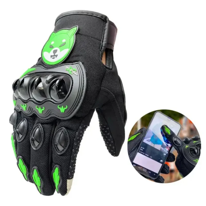 

New Motorcycle Touch Screen Protective Gloves Breathable Full Finger Cycling Riding Protection Riding Dirt Bike Guantes Moto gp