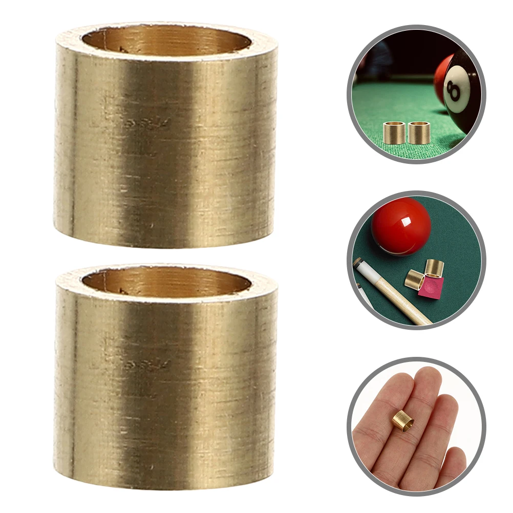 

20 Pcs Billiard Cue Accessories Pool Stick Tips Snooker Ferrules Repair Parts Billiards Replacement Club