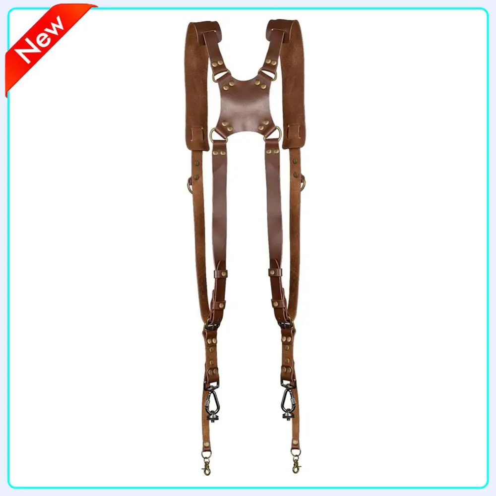 

Двойной ремень для камеры Двойной ремень для камеры Универсальные кожаные ремни для камеры Ремень для переноски камеры для зеркальных/зеркальных камер