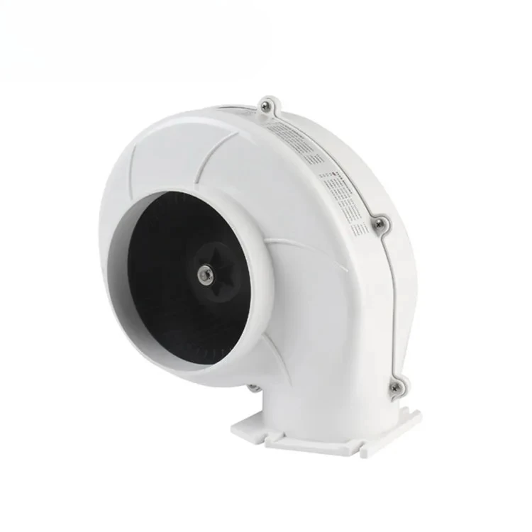 

24V Marine Boat RV Mini Air Centrifugal Flange Mount 12V DC Bilge Blower Fan Ventilation Exhaust Fan