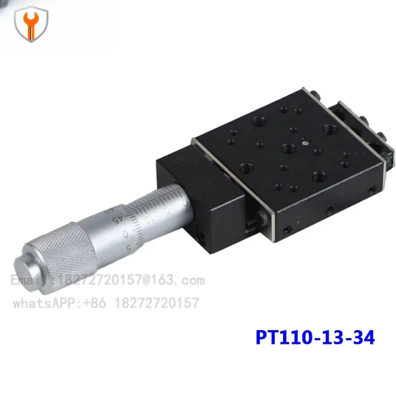 PP110-13-34 Manual translation table, sliding table, displacement table, translation table linear platform