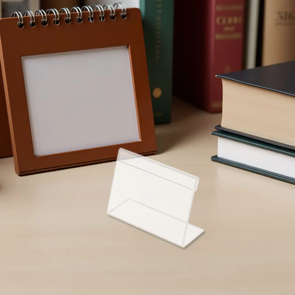 

30 Pcs Price Tag Display Board Displays for Prices Acrylic Sign Holder Card Holders Label