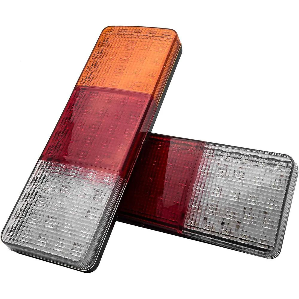 

1pair 75LED Tail Lights Reverse Indicator Lamps Trailer Truck Boat Kits Camper Super Bright Light