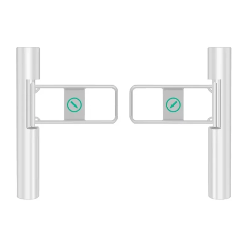 Manual Supermarket Door SS304 Swing Barrier Gate Turnstile for  Supermarket