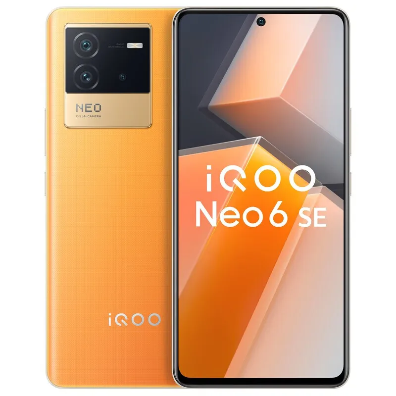 ДЛЯ Vivo iQOO Neo6 SE 12 Гб + 256 ГБ Qualcomm Snapdragon 870 dual cell 80 Вт flash charging OIS оптический противоударный