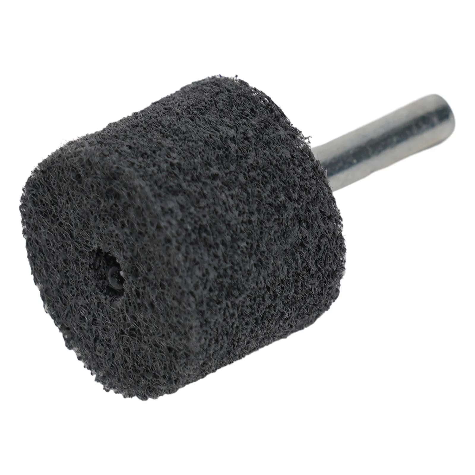 1pc 20-50mm Nylon Fiber Polishing Wheel 20/25/30/40/50mm Gray Abrasive 6mm Shank For Drill Grinder Grinding Head