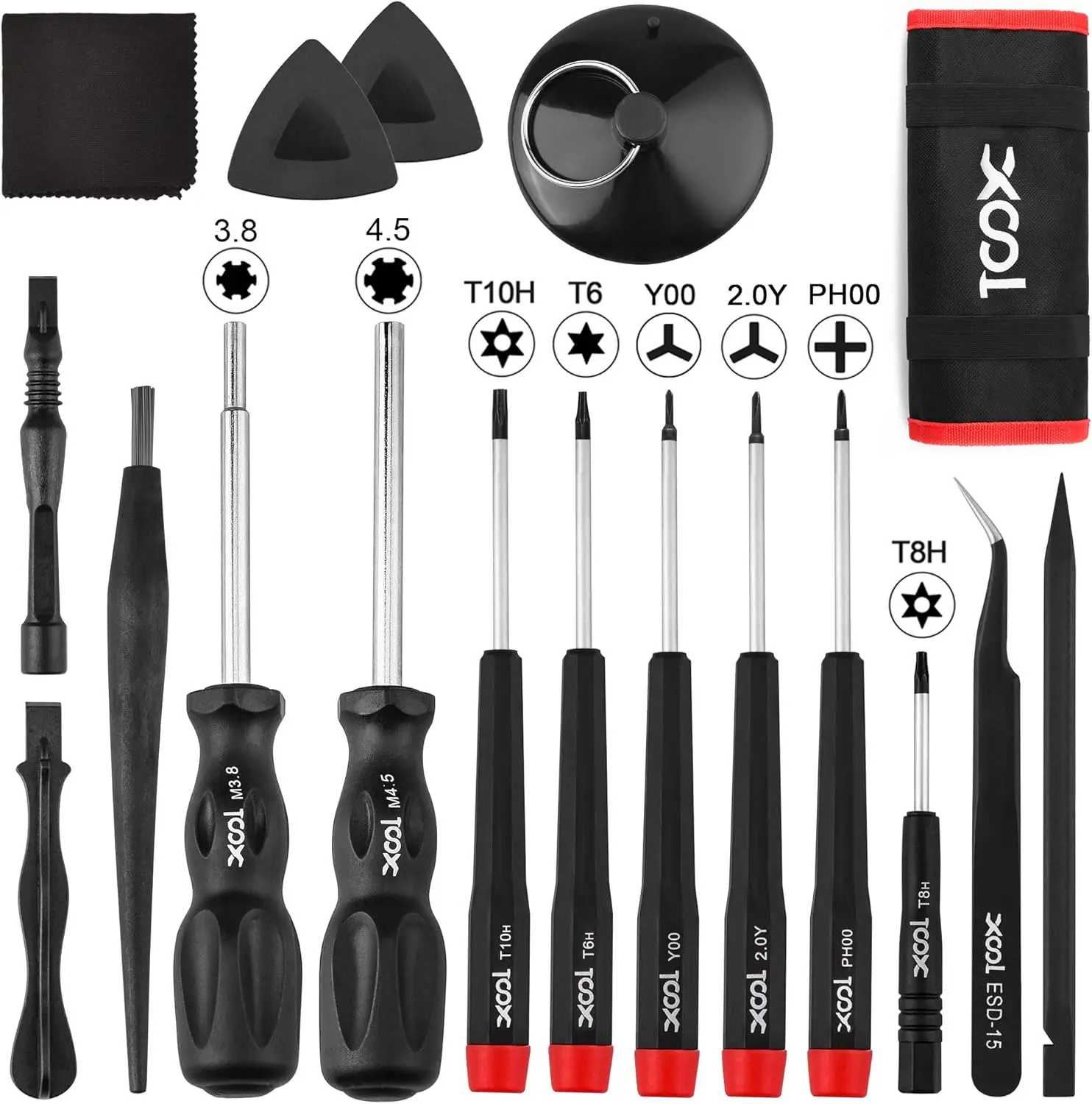 

17-in-1 Gamebit & Tri-Wing Screwdriver Repair Tool Kit for Nintendo Switch, Game Boy, NES, SNES, Wii, DS, GBA, Xbox, PlayStation