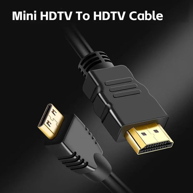 

High Speed Mini HDTV-compatible To HDTV Cable 1m 1.5m 3m Gold Plated Plug for Camera Monitor Projector Notebook TV