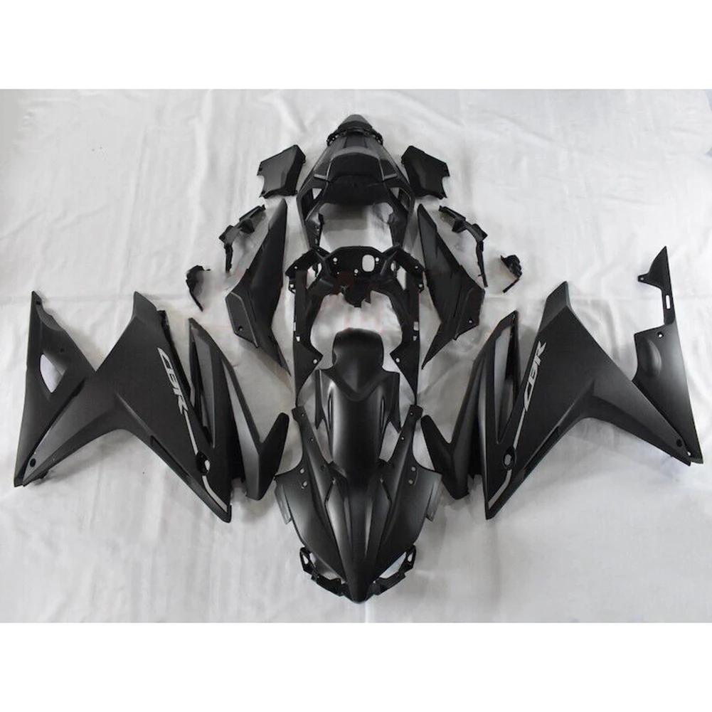 

New Motorcycle ABS Bodywork Pre-Drilled Fairing Kit For Honda CBR500R 2016-2018