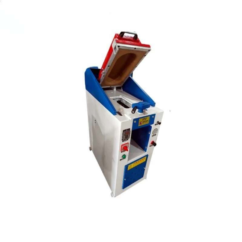 

Single head automatic bottoming machine Cover type pneumatic pressing machine Leather wave shoe bottoming