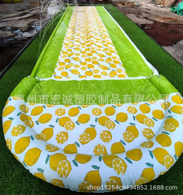 2022 Water Spray Pad Inflatable Slides Pools for Children Summer Outdoor Water Pad long