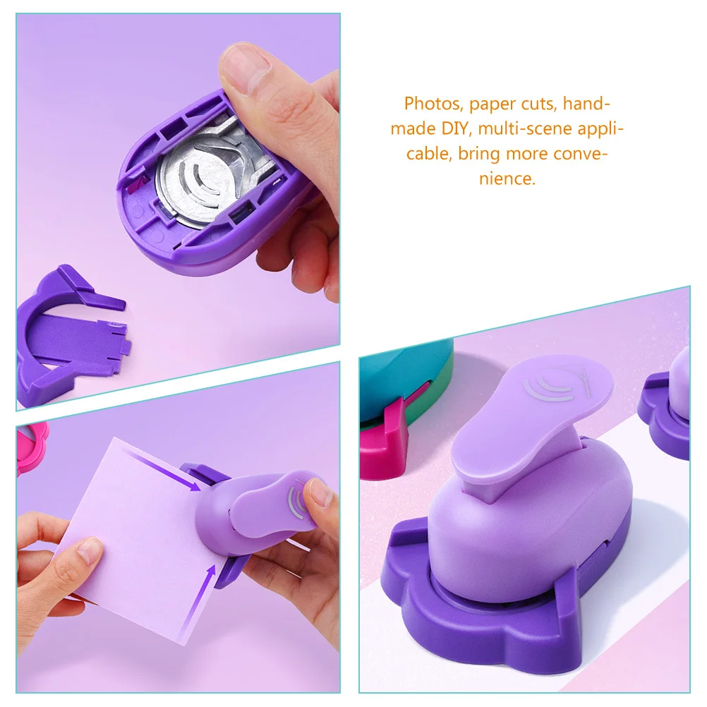 Hollow Paper Punch Tool Random Color for Scrapbooking DIY Paper Crafts Making Crafts Making Tool