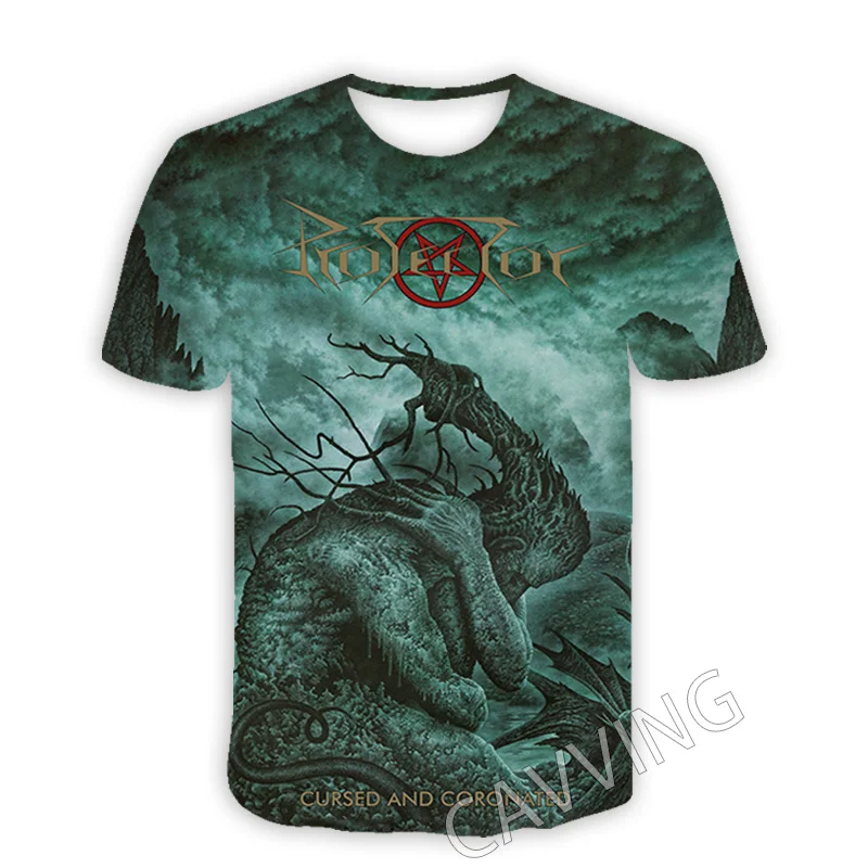 CAVVING 3D Printed Protector Rock Casual T-shirts Hip Hop T Shirts Harajuku Styles Tops Clothing for Men/women