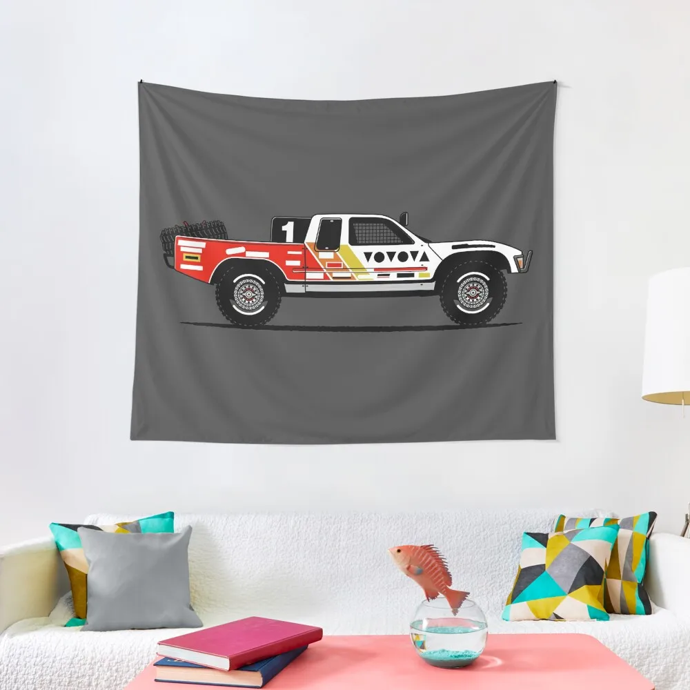 

T100 Trophy Truck Tapestry Home Decoration Accessories Room Ornaments Tapestry