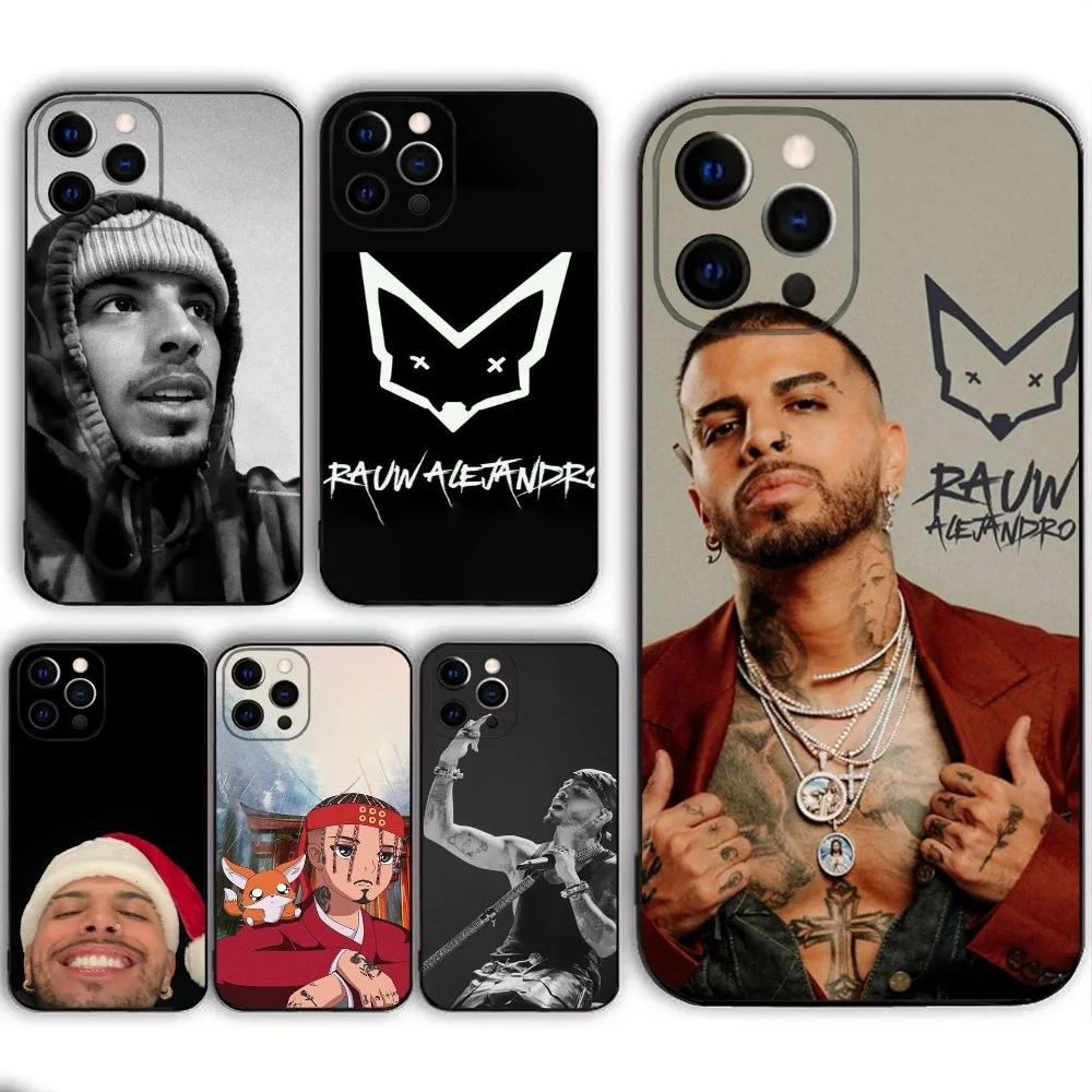 Rapper R-Rauw Alejandro   Phone Case  For IPHONE 15,13,14,12,Mini ,11, Xr, X ,Xs Pro Max 8, 7 Plus Back Cover