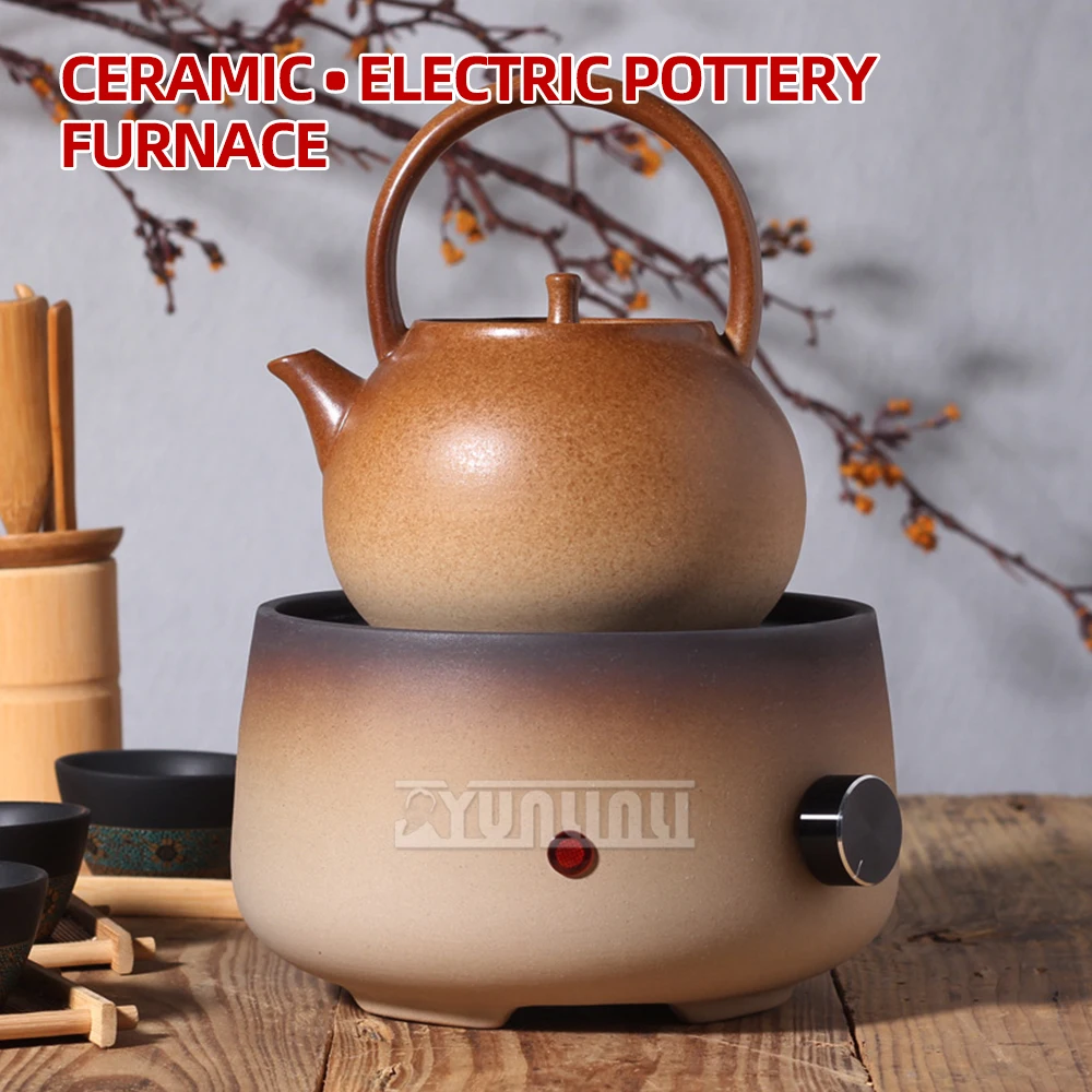 Household Heat-resisting Teakettle Electric Ceramic Stove Warmer for Tea Milk Coffee