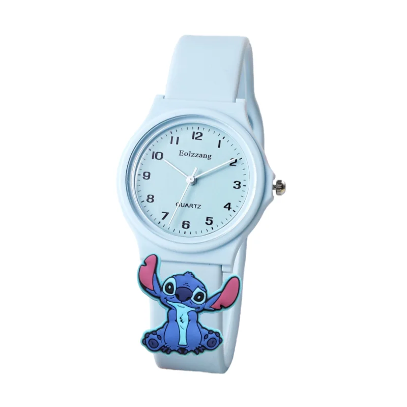 Anime Watch Kawaii Lilo & Stitch Boys Girls Watches Kids Minimalist Cute Children Cartoon Wristwatches Gifts for Kids Girl Clock
