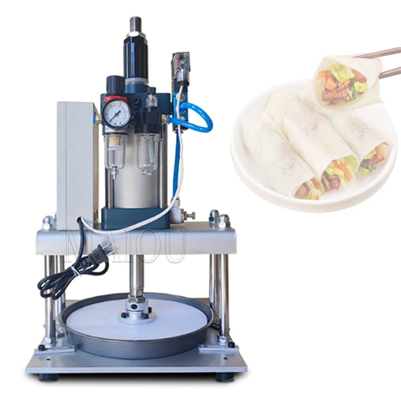 Industrial tortilla flat bread press making machine cake flatting baking equipment pita