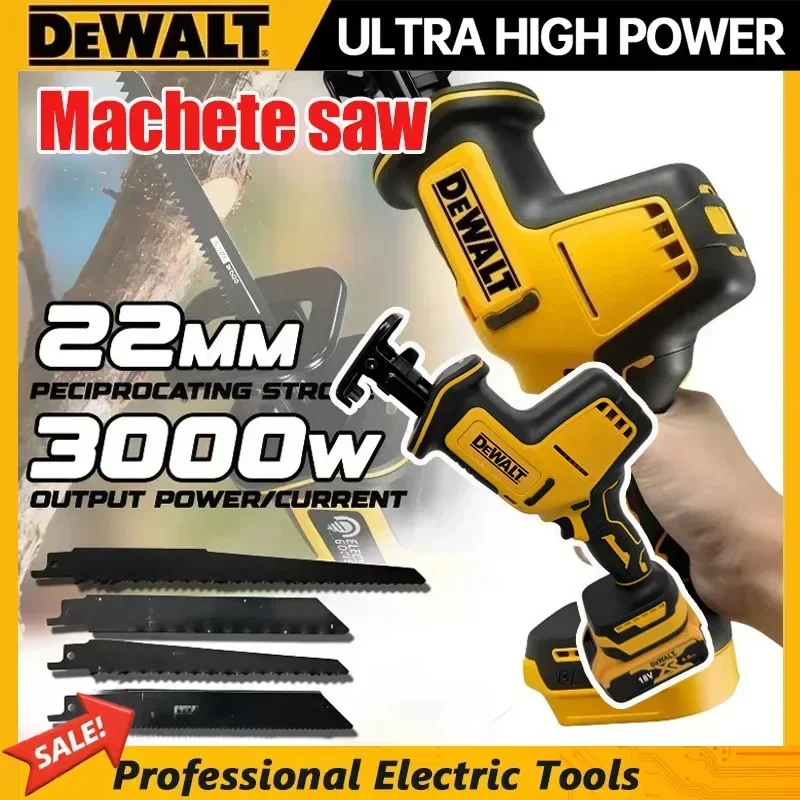 

Аккумуляторная бесщеточная сабельная пила DEWALT с регулировкой скорости для металла и дерева, электроинструмент, 18В, с аккумулятором