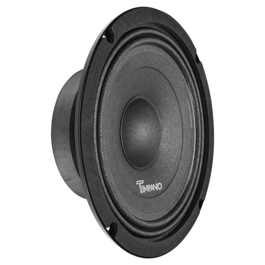 

8 Inch Shallow Car Speaker 700 Watts TPTMB84 Slim Shallow Profile 4 Ohm, PRO Midbass Car Audio Loudspeaker Compact for Doors Sin