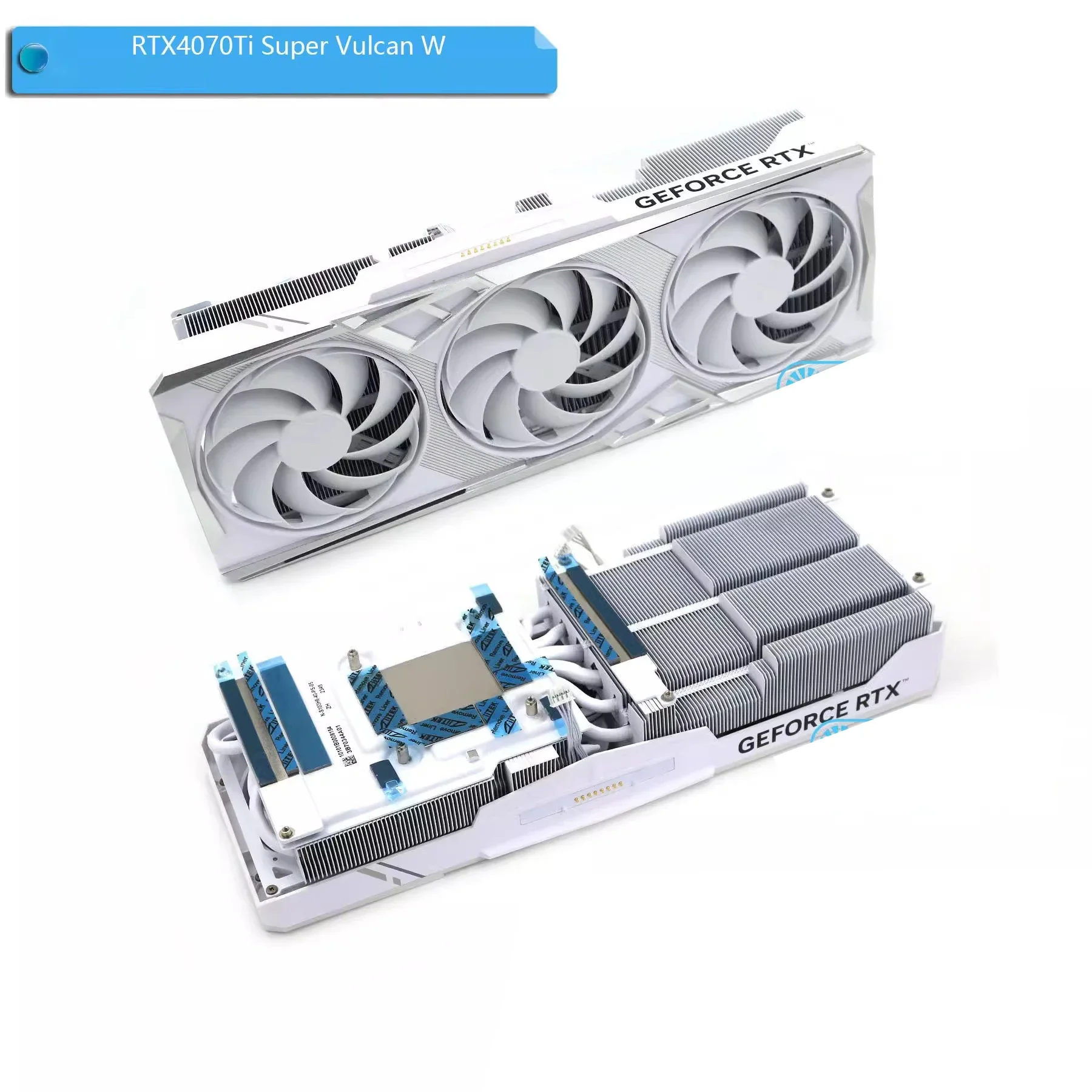 GPU Radiator For iGAME Colorful RTX4070S 4070Ti 4080S 4090 Vulcan W Graphics card Heat Sink