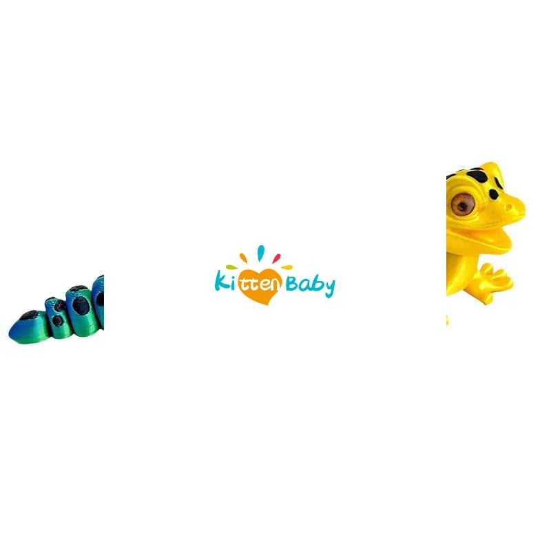 

Multi-joint Movable 3D Printed Animals Mini Cute Sensory Toy Funny Home Accessories Kids Gift
