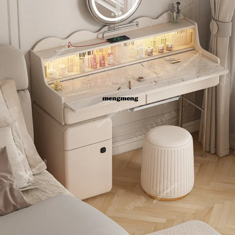 

Luxury Modern Vanity Table Storage White Nordic Beauty Bedroom Dresser Drawers Organizer Organizer Vestidores Trendy Furniture