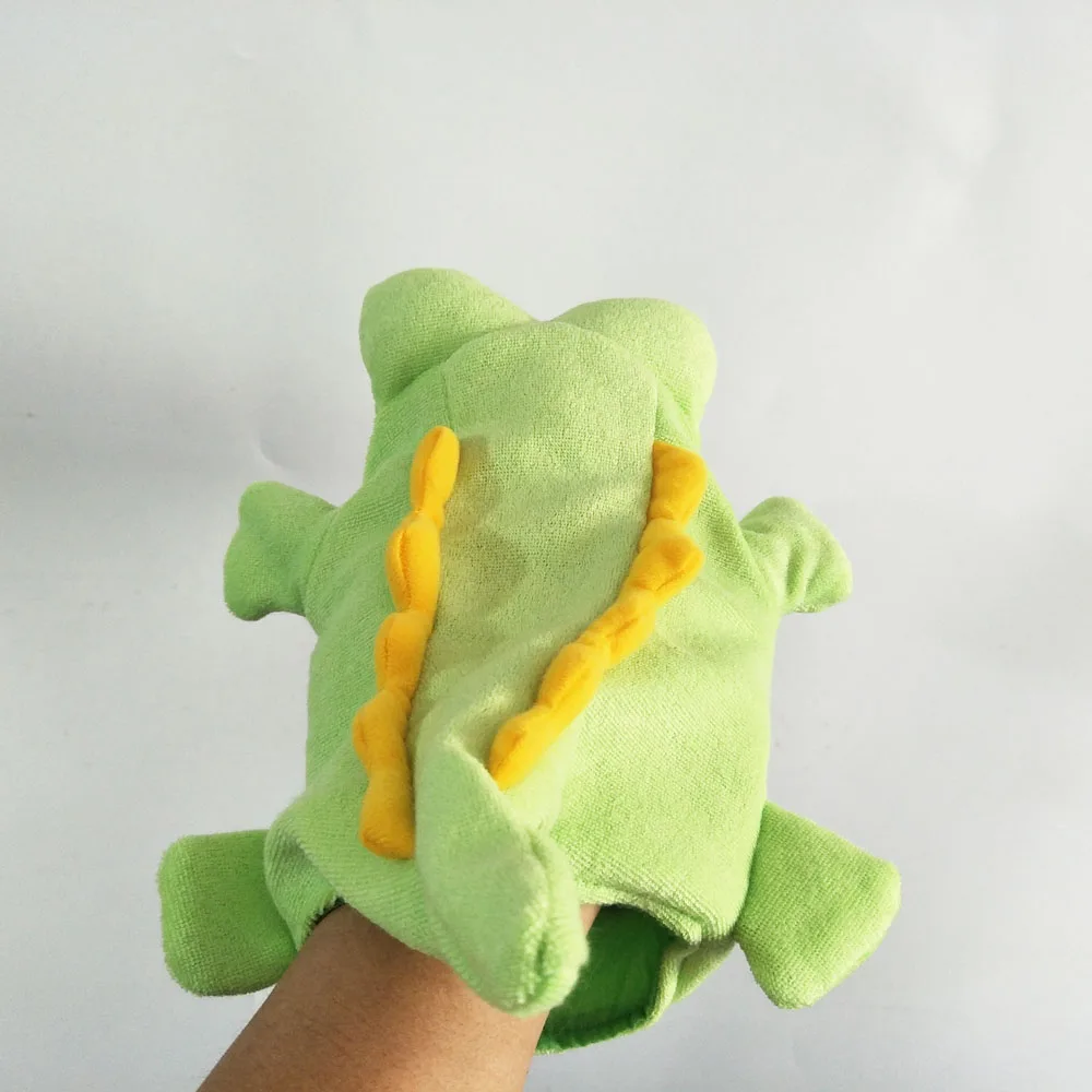 Haai Kikker Krokodil Handpop Knuffel Voor Kind Verjaardagscadeau