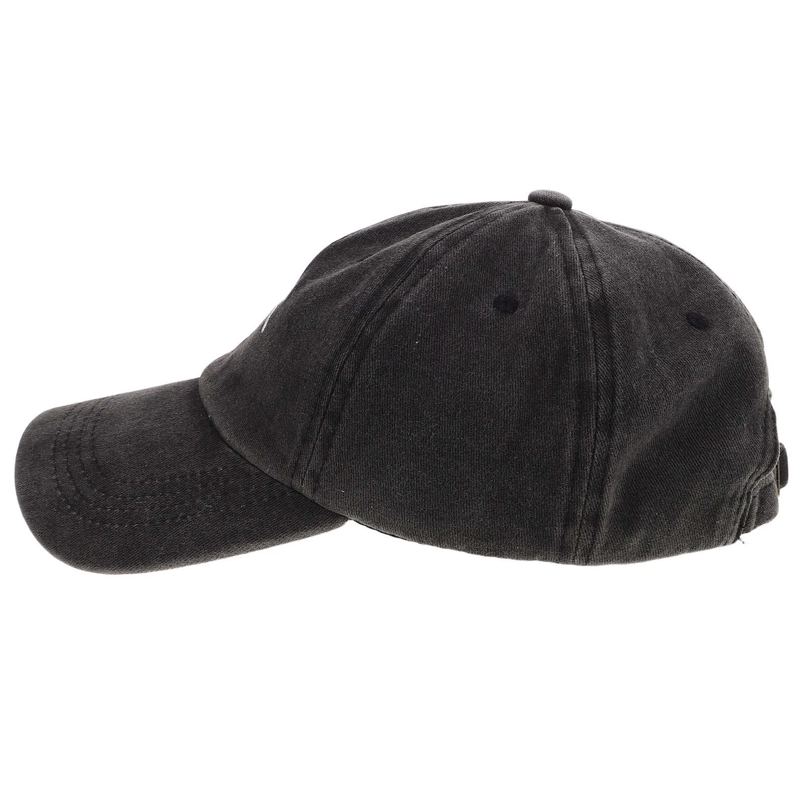 

Vintage Baseball Cap Retro Washed Distressed Short Brim Hats Embroidered Mountain Design Adjustable Hat Cotton Material Sun