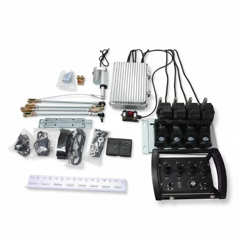 Wireless remote control 4/5/6 channel 12/24V waterproof IP68 proportional control, adjustable speed, emergency stop