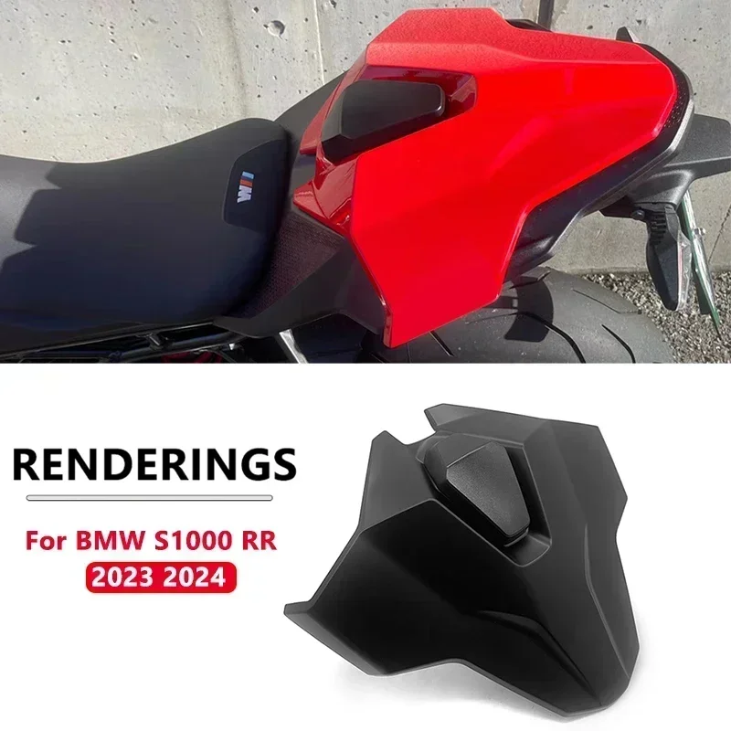 Fit For BMW S1000RR S 1000rr 2023 2024 Motorcycle Rear Seat Cover Cowl Fairing Passenger Pillion Tail Back Cover s1000RR