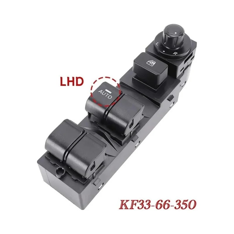 

For Mazda CX-5 2012-2020 Car Electric Master Power Window Control Switch Regulator Button KF33-66-350 Power Window Master Switch