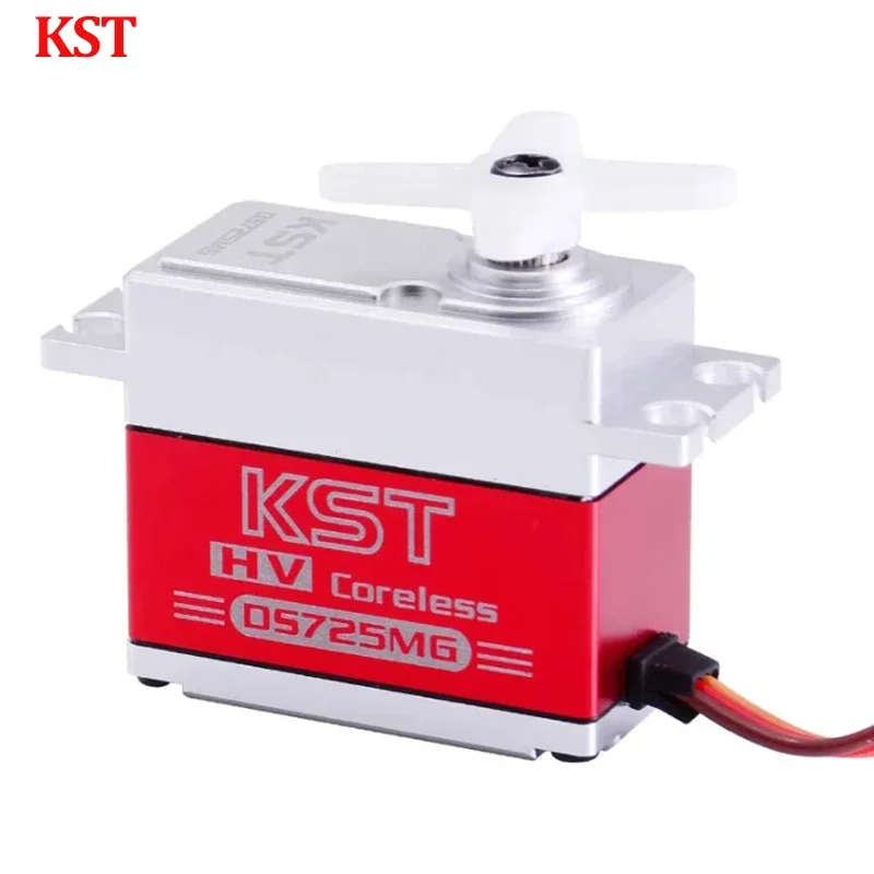 

Original KST DS725MG Standard HV Metal Case Metal Gear Digital Servo Motor for 550 RC Helicopter Airplane