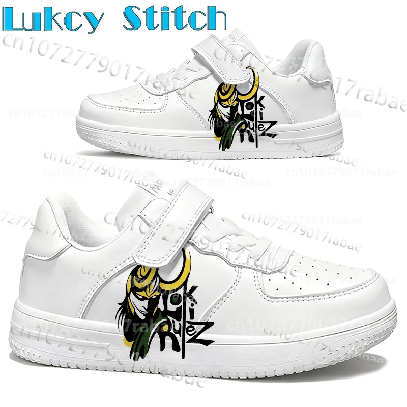 

New Model Loki Parent Child Shoes Woman Boys Girls Slip Resistant Four Season Breathable Platform Casual Shoes in Stock