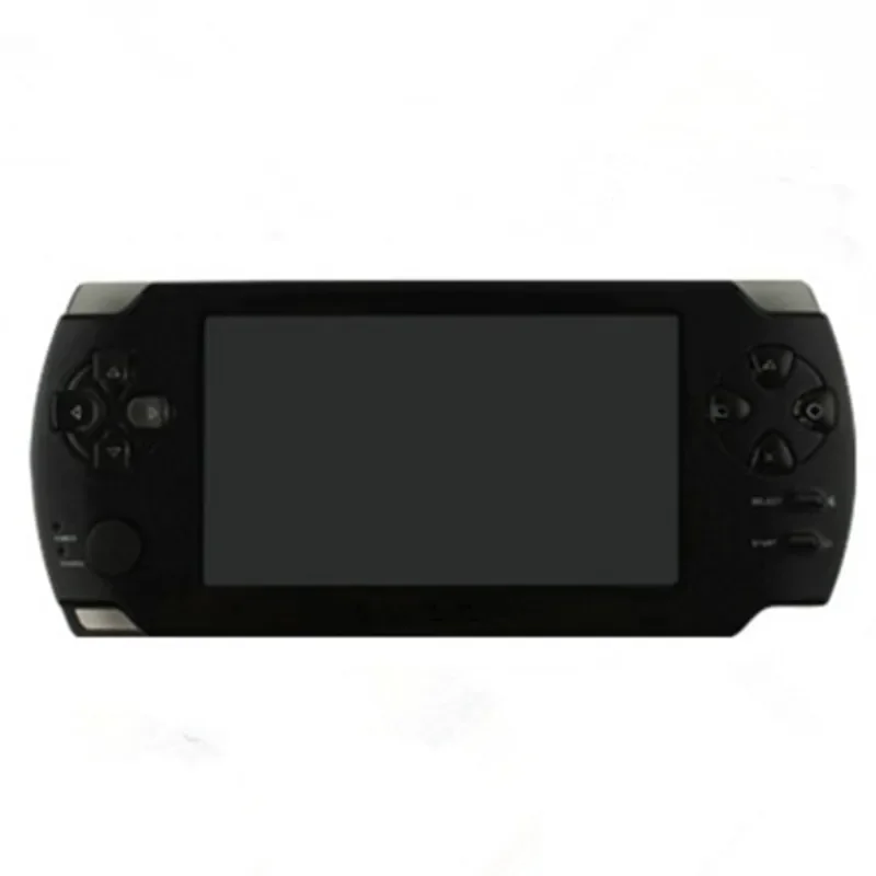 หน้าจอสี 4.3 นิ้วคอนโซลเกมมือถือเกมคอนโซลรองรับเอาต์พุต HD1080P หน่วยความจํา 8G MP5 พร้อมกล้องเครื่องเล่นบางเฉียบ