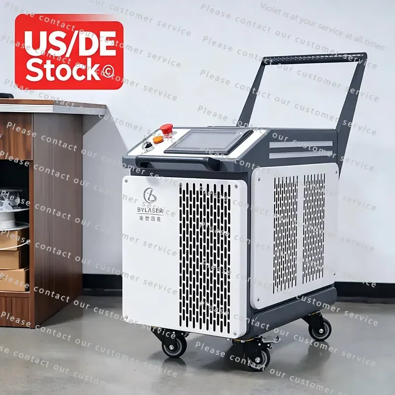 300W 500W Fiber Cleaning Machine for Metal Aluminum Stainless Steel Wood Stone-Portable Handheld Antique Restoration