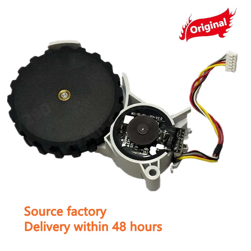 New Original L R Motor Drive wheels For Xiaomi Mijia E10 B112 E12 E10C Robot vacuum cleaner replacement Accessories