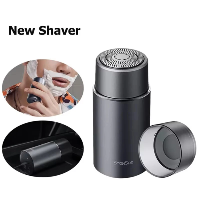 ShowSee Electric Shaver For Men Razor Rechargeable Beard Trimmer Hair Cutter Clipper IPX7 Washable Shaver Machine F101-GY