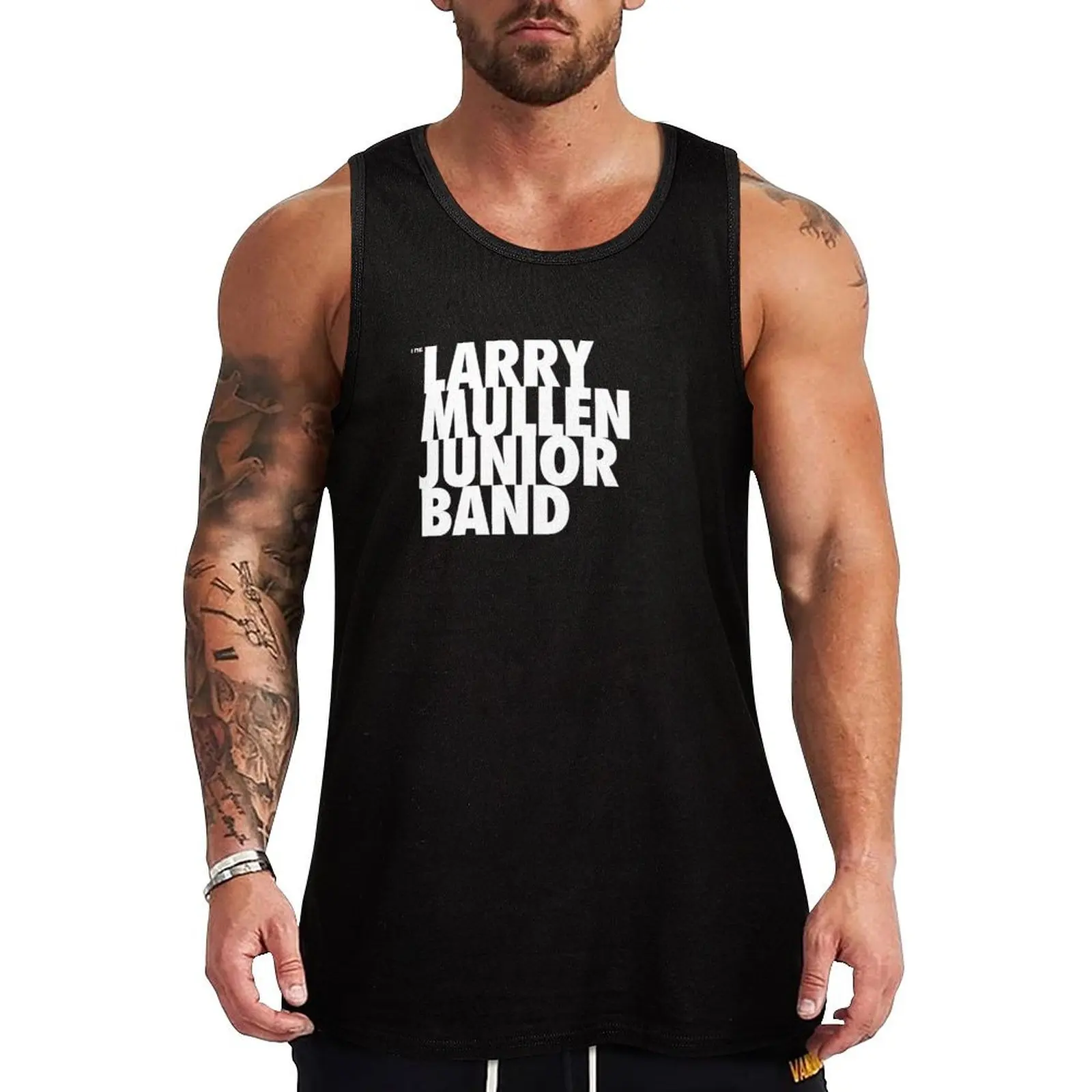 The Larry Mullen Jr. Band Tank Top cute tops Male vest