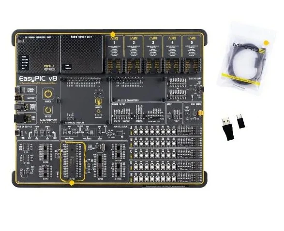 MIKROE-3614 EasyPIC v8 	 Entwicklungstools für Berührungssensoren